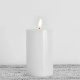 4.92" LED Wax Candle With Timer