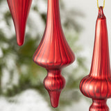 Glass Finial Ornament