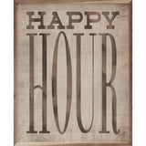 Happy Hour Brown 24x30