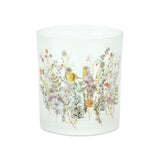 Bird and Floral Pattern Votive