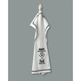 “many Have Eaten Here, Few Have Died” - Hey Now™ Cotton Kitchen Towel