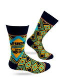 Fuck Around And Find Out Men's Novelty Crew Socks