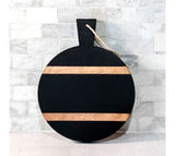 15 X 11.75 Black Deco Serving Board