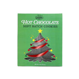 Holiday Green Metalic Box With 6oz Hot Chocolate Cookies 12/cs
