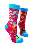 Classy Sassy And A Little Bad Assy Women's Crew Socks