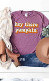 Retro Hey There Pumpkin Graphic Tee