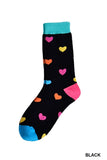 Heart Pattern Casual Socks