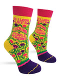 Do I Look Like A Fucking People Person Women's Crew Socks