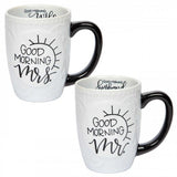 Mr & Mrs Mug Set