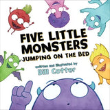 Five Little Monsters Jumping On The Bed (Bb)