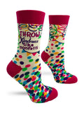 Throw Kindness Like Confetti Women's Crew Socks