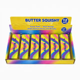 Butter Squishy Toy – Rainbow Edition