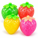 3" Strawberry Slushy Squishy