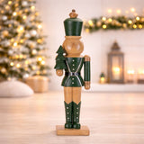 Soldier W/tree 14"h Resin