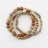 Natural Multi Precious Bead 3 Set