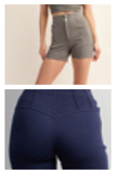 Cotton Stretch Twill Short Pant