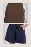 Linen Wrap Skort