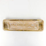 Mango Nested Trays Natural, White Mango