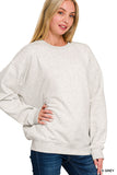 Fleece Round Neck Sweatshirts