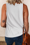 Solid Color Basic Crew Neck Tank