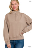 Scuba Half Zip Pullover Sweatshirts