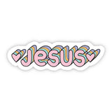 Jesus Multicolor Sticker