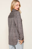 Snake Print Oversized Jacket