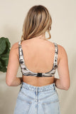 Camo Bralette Top