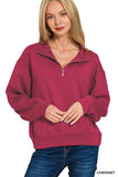 Scuba Half Zip Pullover Sweatshirts