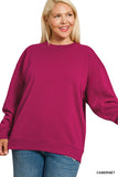 Fleece Round Neck Sweatshirts