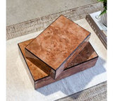 Burl Wood Grain Boxes