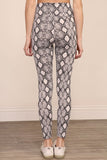 Sleek Snake Print Lightweight Leggings