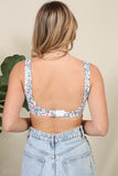 Daisy Print Bralette