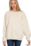 Fleece Round Neck Sweatshirts