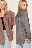 Snake Print Oversized Jacket