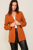 Techno Crepe Oversized Blazer