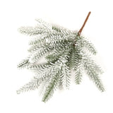 Small Flocked Pine Pick