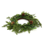 Cedar And Pinecone Candle Ring