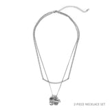 2 Set Of Nks - Smile Bar Pendant, Toggle Bar