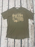 Good Vibes & Tractor Rides Graphic T-shirt