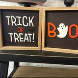 Spooky Layered Block Decor