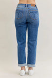 Judy Blue - Mid Rise Boyfriend Classic Cuffed