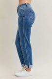 Judy Blue - Mid Rise Boyfriend Classic Cuffed