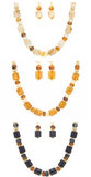 G Acrylic Tube Neck Ear Set Len:16+3in