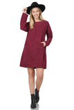 Corduroy Relaxed Mini Dress