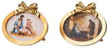 Wd Jw Oval Nativity Framed