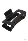 4" Rectangle Hair Claw Clip