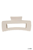 4" Rectangle Hair Claw Clip