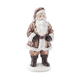 Small Bronze Santa Figurine