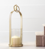 Brass Lantern With Glass